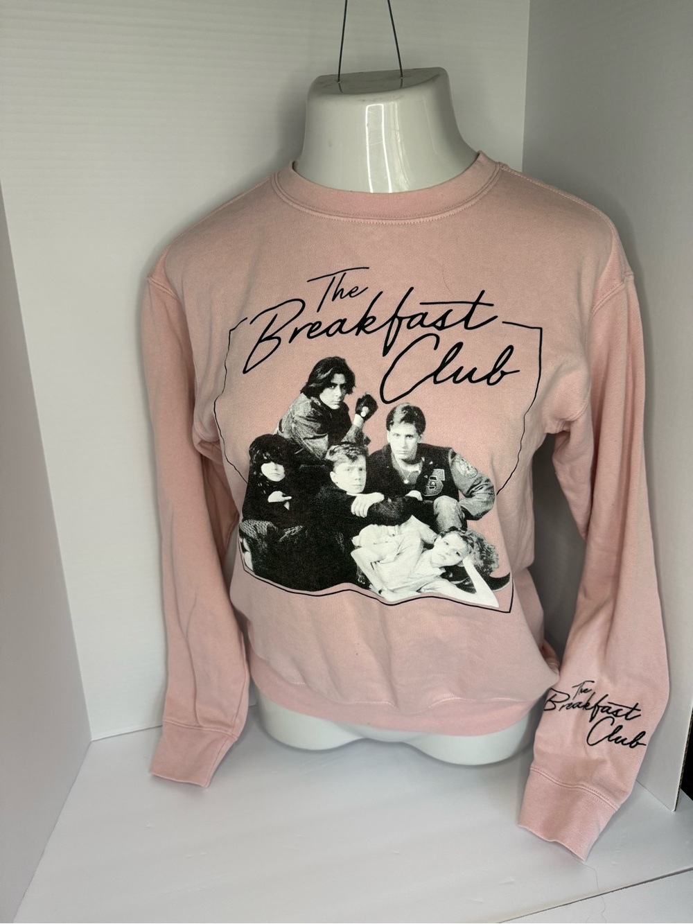 The Breakfast Club Pink Graphic Sweatshirt